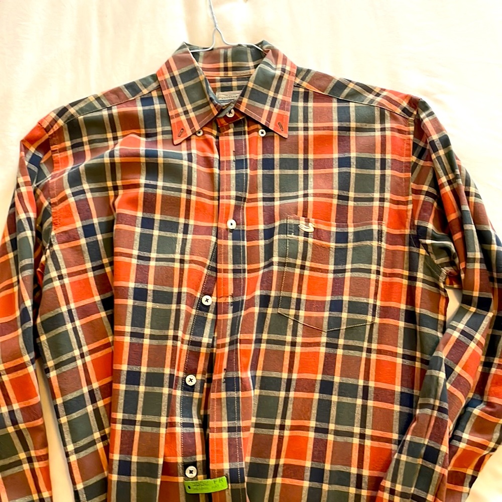 Medium southern marsh dress shirt. Always dry cleaned